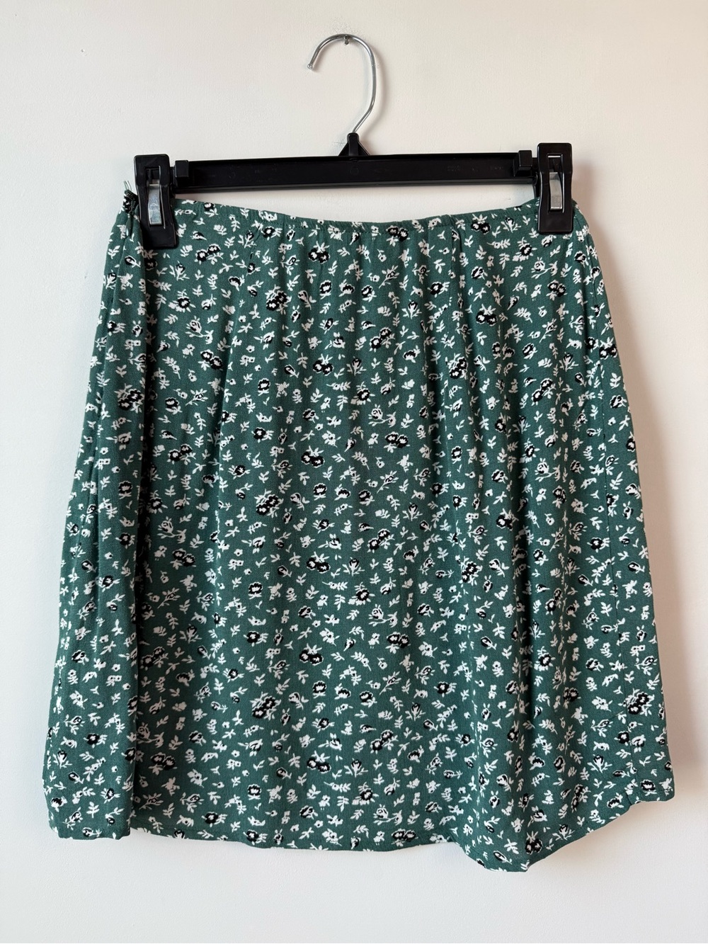 Abercrombie & Fitch Ditsy Floral Mini Skirt Green XS Cottagecore - Picture 4 of 6